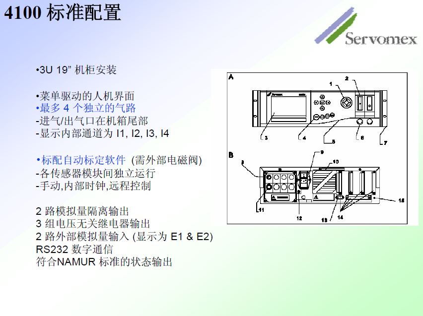 SERVOPRO4100气体分析仪